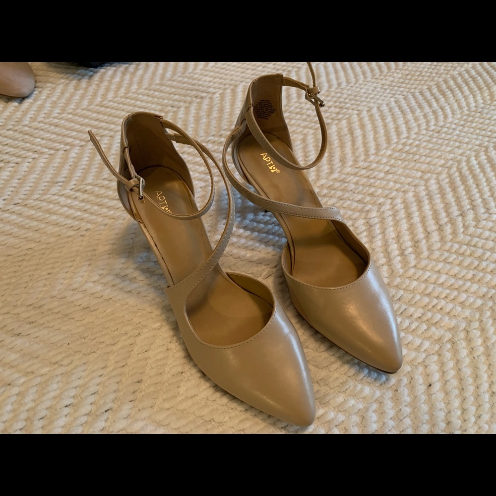 Apt 9- Size 9 Nude Heels